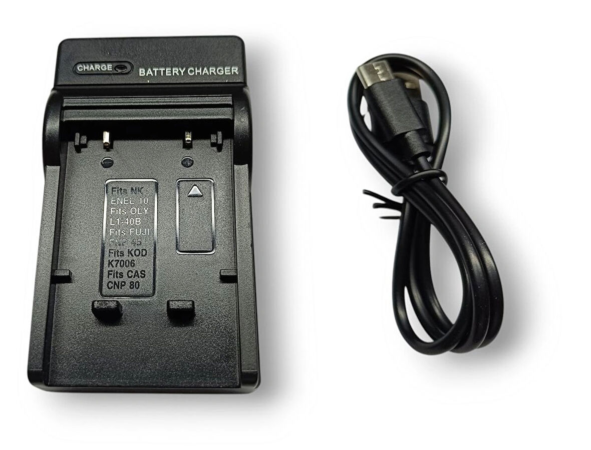 Nikon Mh-63 şarj S5100 S4000 S3000 S700 EN-EL10 Batarya USB Şarj Cihazı Olmplus Li-42B Batarya Şarj Cihazı
