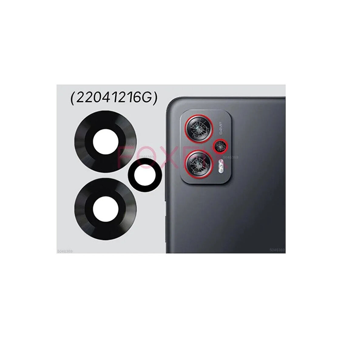 Pocophone X4 GT İle Uyumlu Kamera Camı