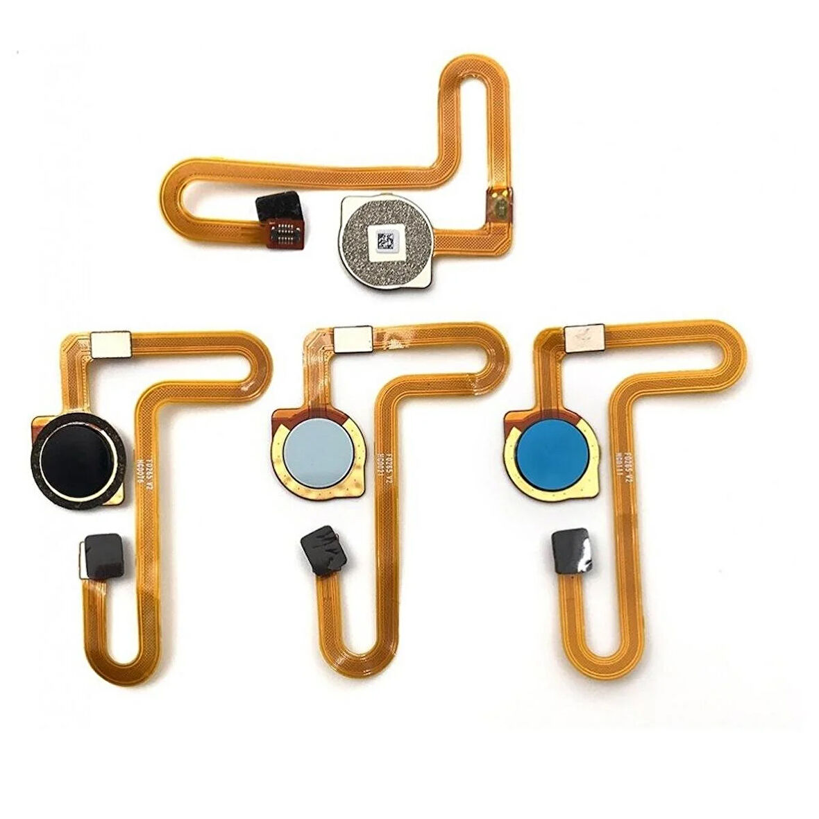 Xiaomi Redmi Note 8 İle Uyumlu Home Tuş Parmak İzli Film Beyaz