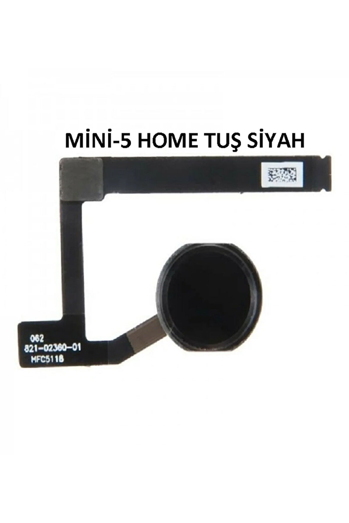 iPad Mini 5  Uyumlu Home Tuş Siyah