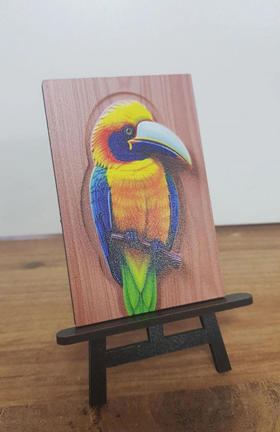 2 Adet Kuş Mini Tablo