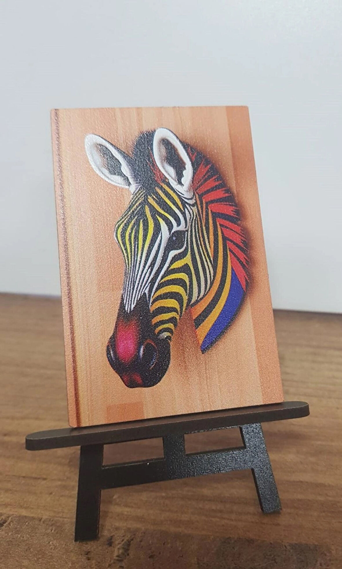 2 Adet Zebra Mini Tablo