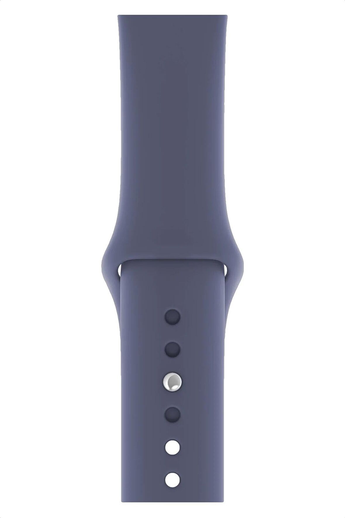 Watch 2 3 4 5 6 7 8 9 Se 38 40 41mm Uyumlu Spor Silikon Kordon Lavanta Gri 