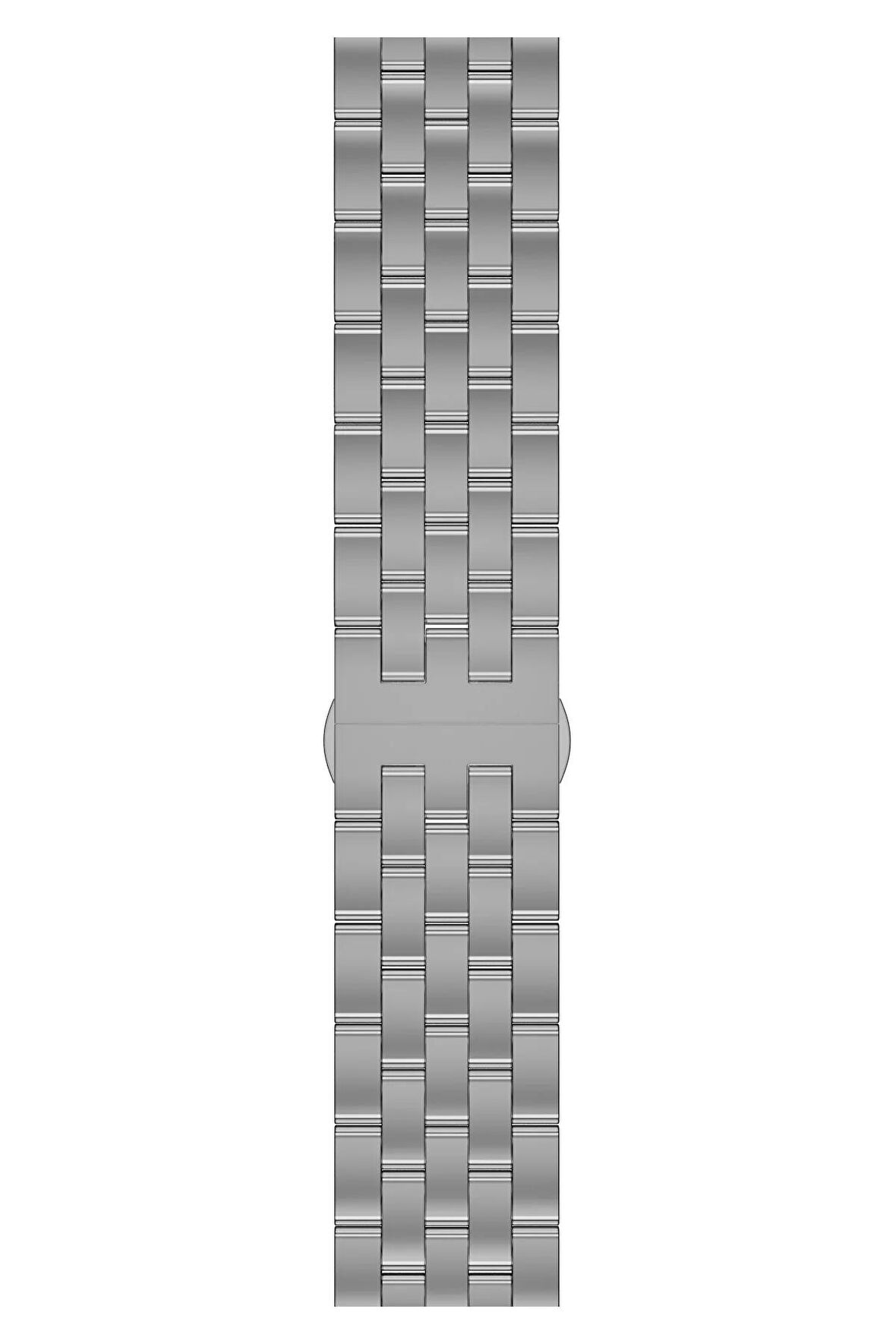 Watch 2 3 4 5 6 7 8 9 Se 38 40 41mm Uyumlu Brave Çelik Kordon Gri 