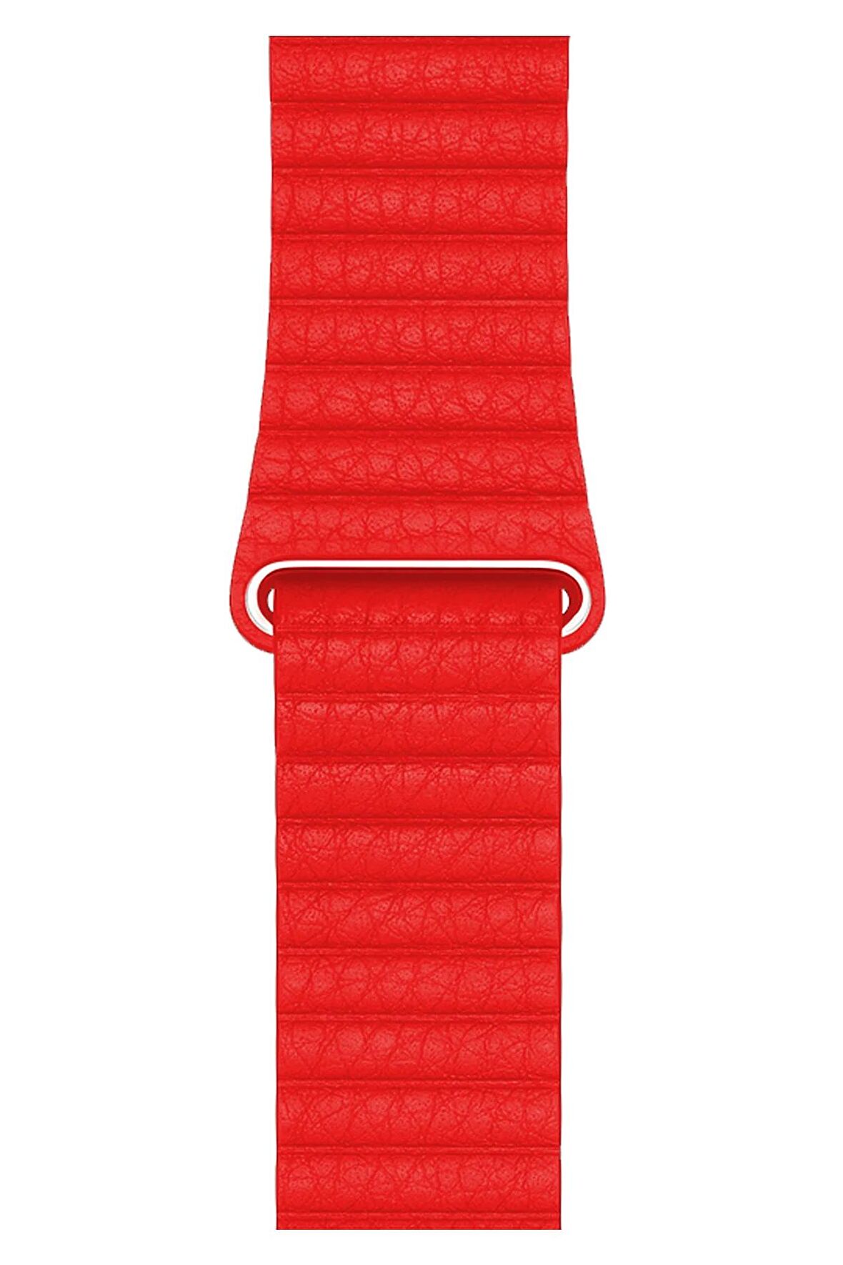 Watch 2 3 4 5 6 7 8 9 Se 42 44 45 49mm Uyumlu Klasik Deri Kordon Red
