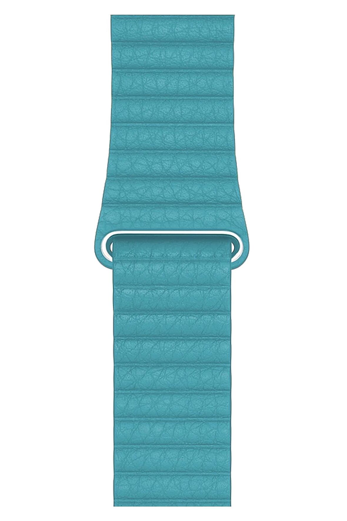 Watch 2 3 4 5 6 7 8 9 Se 42 44 45 49mm Uyumlu Klasik Deri Kordon Turkuaz 