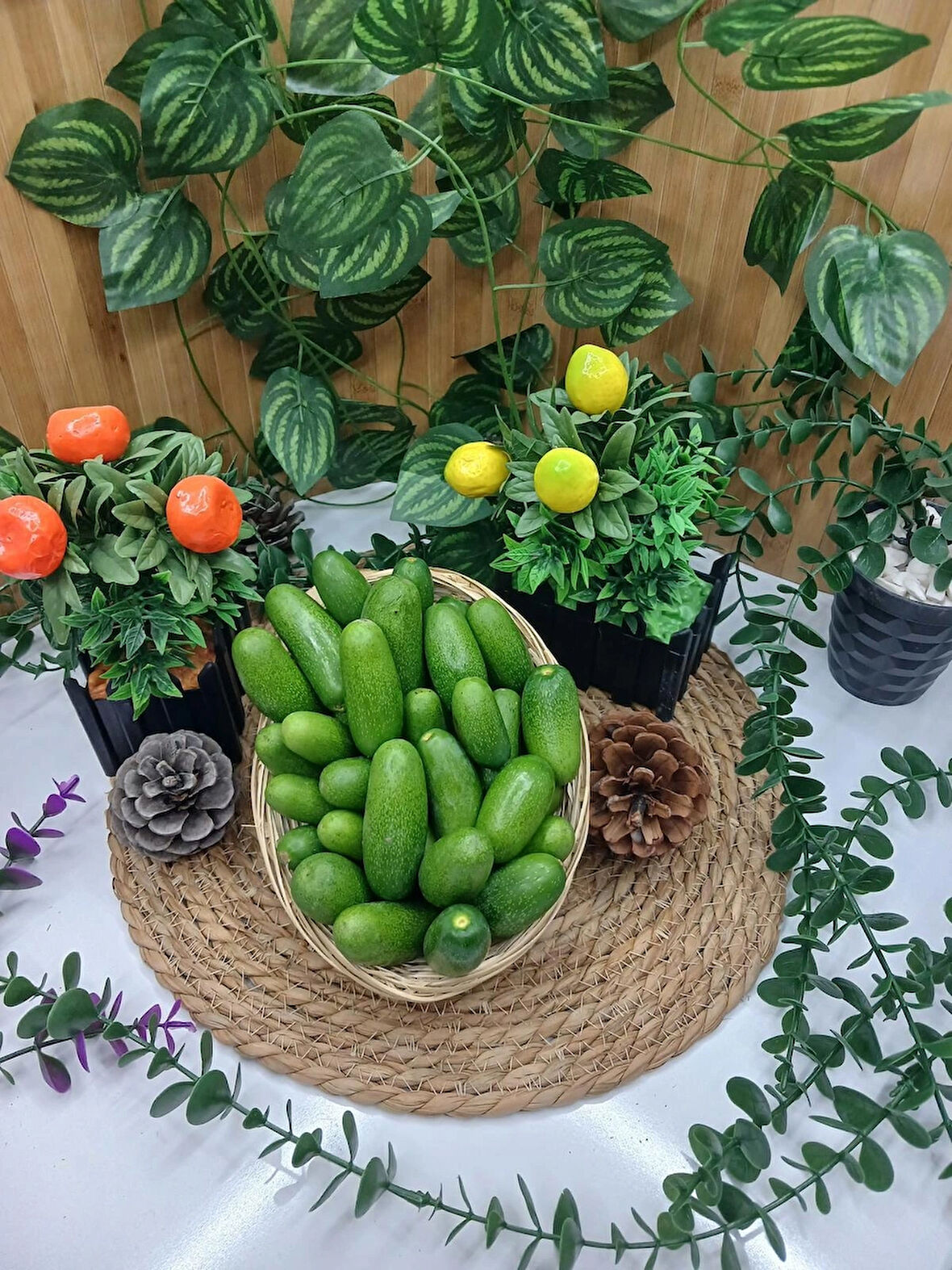 1 kilo bebek avokado 1 kilo sıkmalık portakal