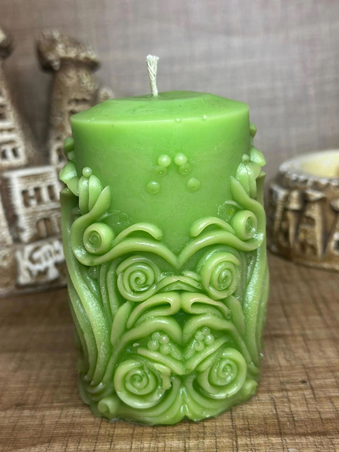 Mistica Lavanta Kokulu Soya Mum - Doğum Günü - Sevgililer Günü - Dekorasyon - Hediyelik - Aromaterapi