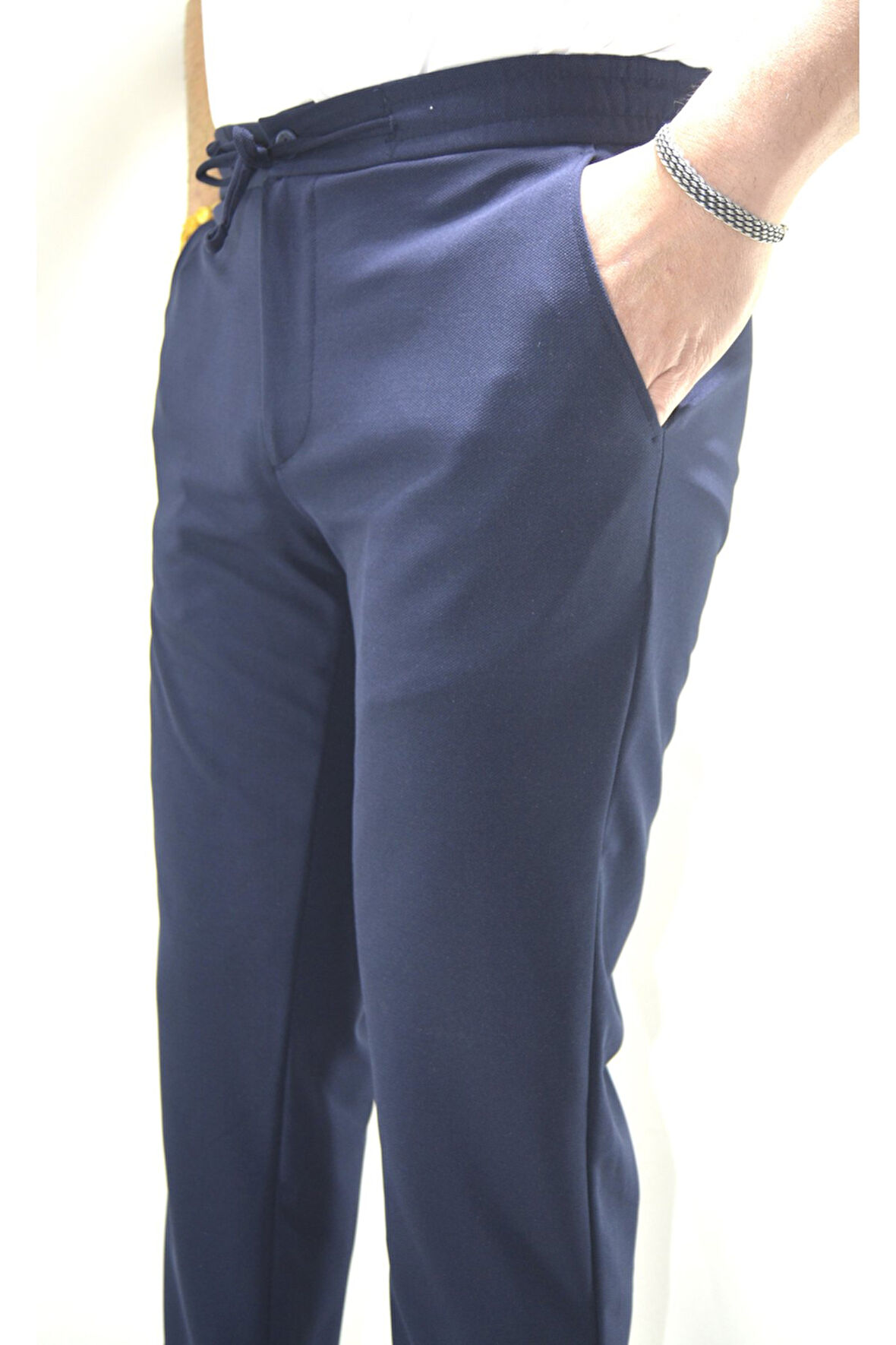 ÖRME JOGGER PANTOLON LACİVERT