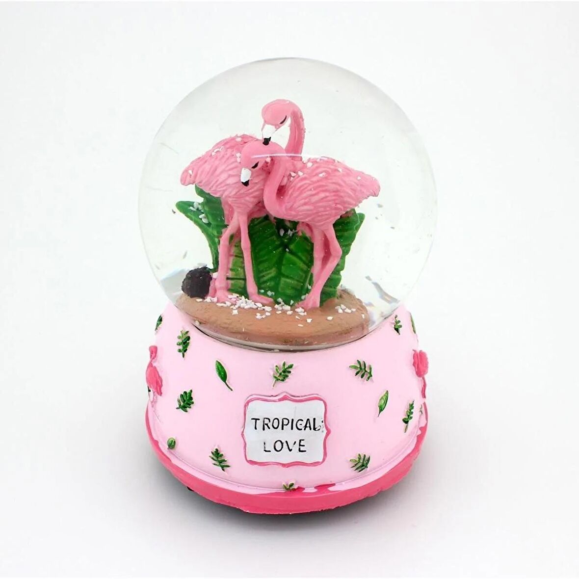 Mobgift  Flamingo Mini Boy Kar Küresi (Pembe)