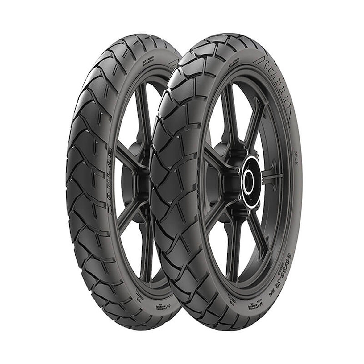 ANLAŞ CAPRA 90/90-18 2.75-18 TAKIM LASTİK