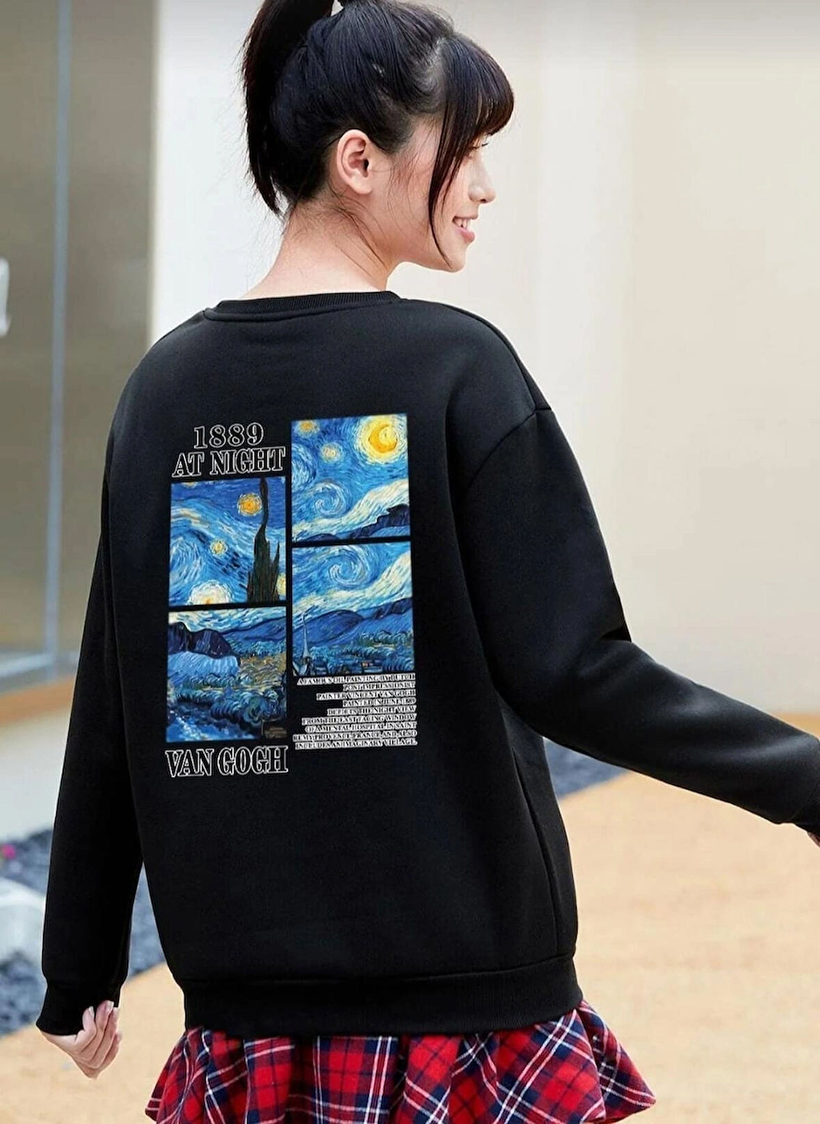 malkoçbey o yaka swetşhirt