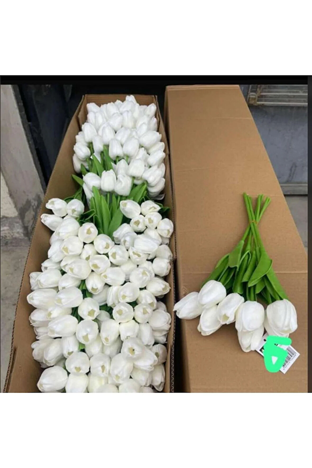 6lı vazoya koymalık sarı lale