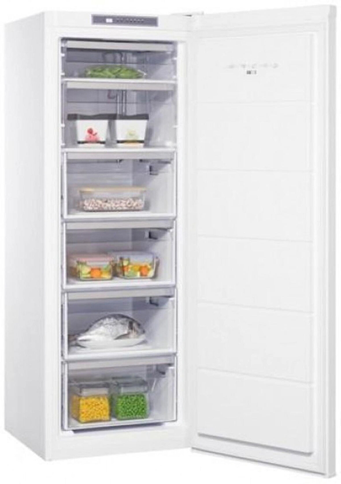 Vestel CDE-M1102W A + Sınıfı 220 lt 6 Çekmeceli Beyaz Derin Dondurucu