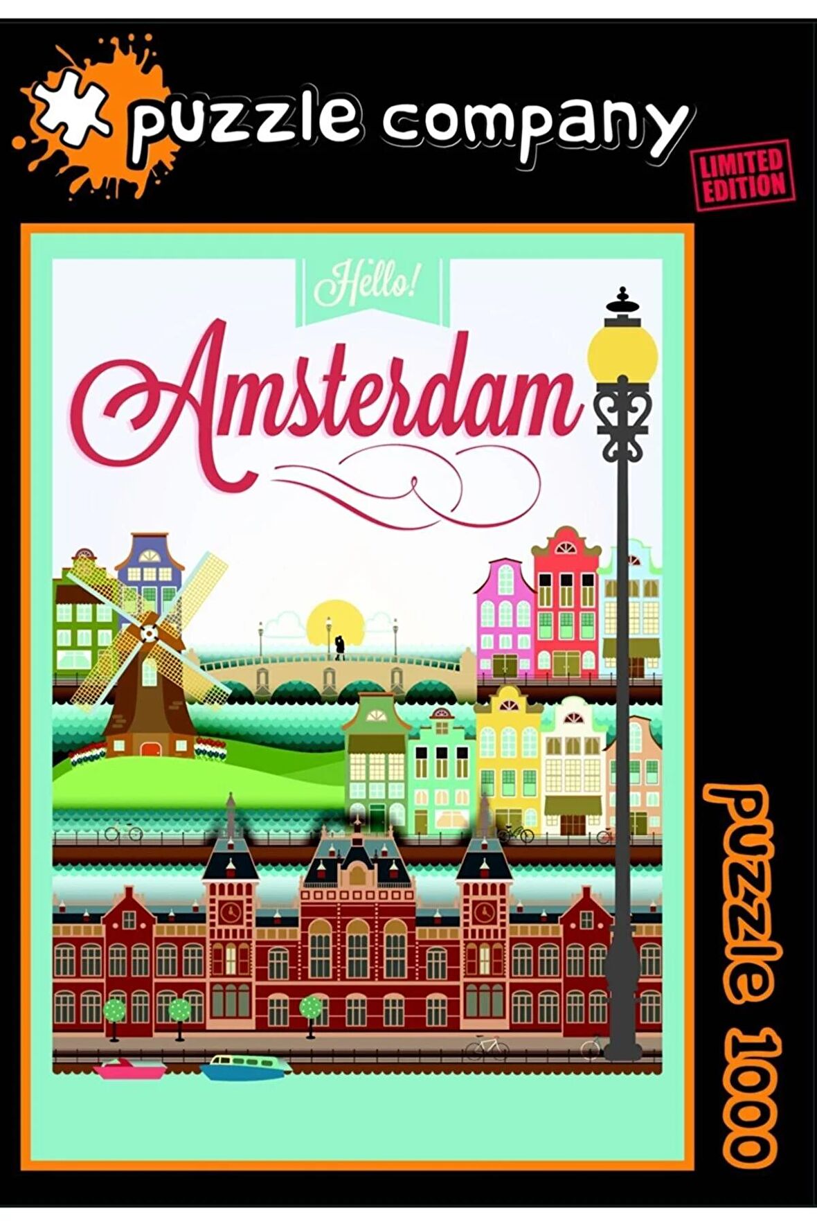 Amsterdam 1000 Parça Premium Kalite Puzzle