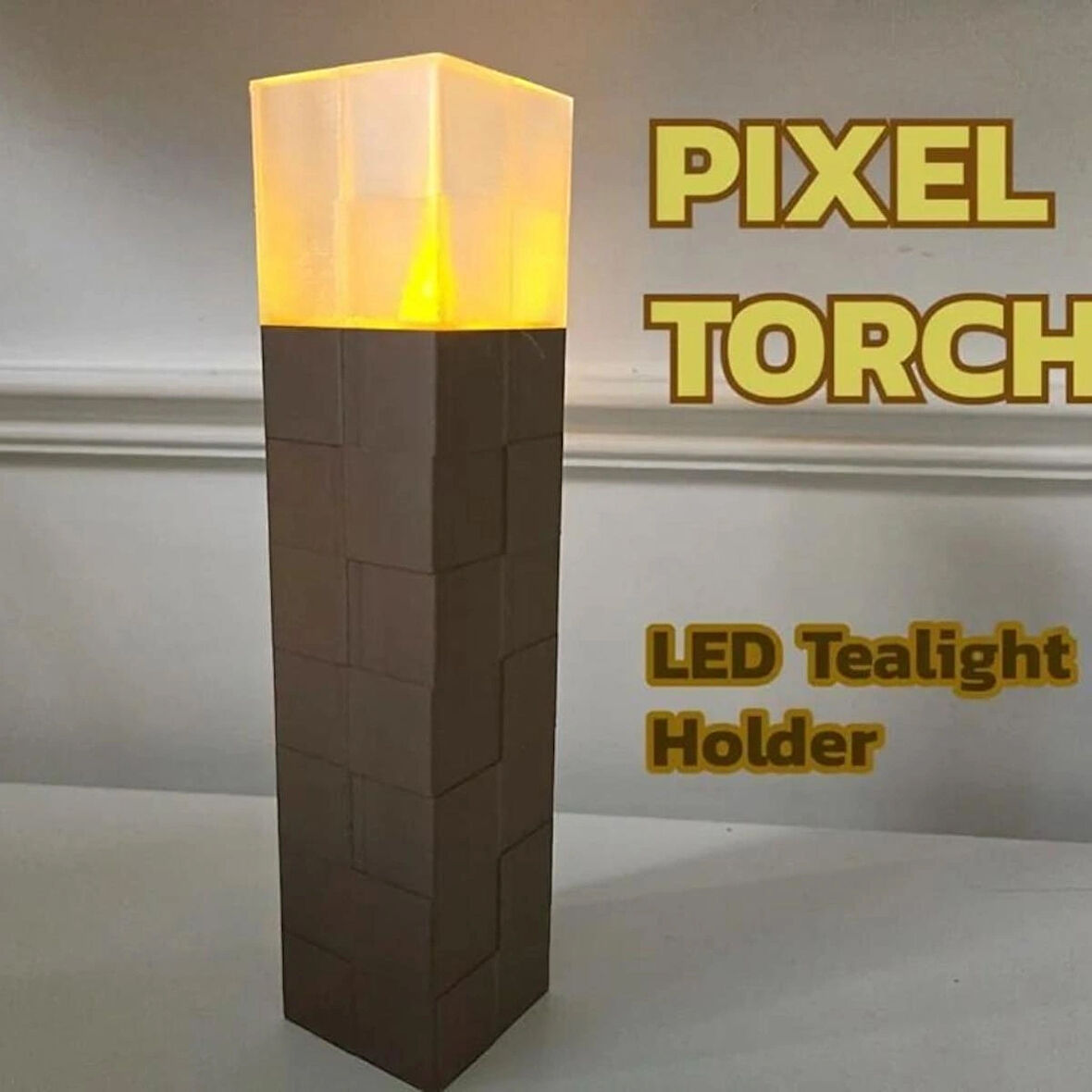 Minecraft Torch Lamba