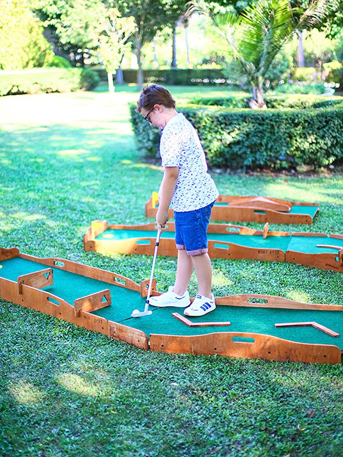 MANDU Ahşap Çocuk Mini Golf Seti