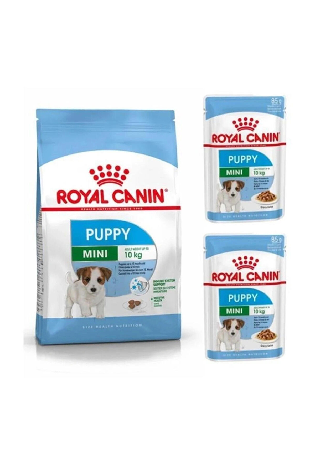 Royal Canin Mini Puppy Yavru Köpek Maması 2 Kg + 2 Adet Mini Puppy Yaş  Mama Hediyeli 