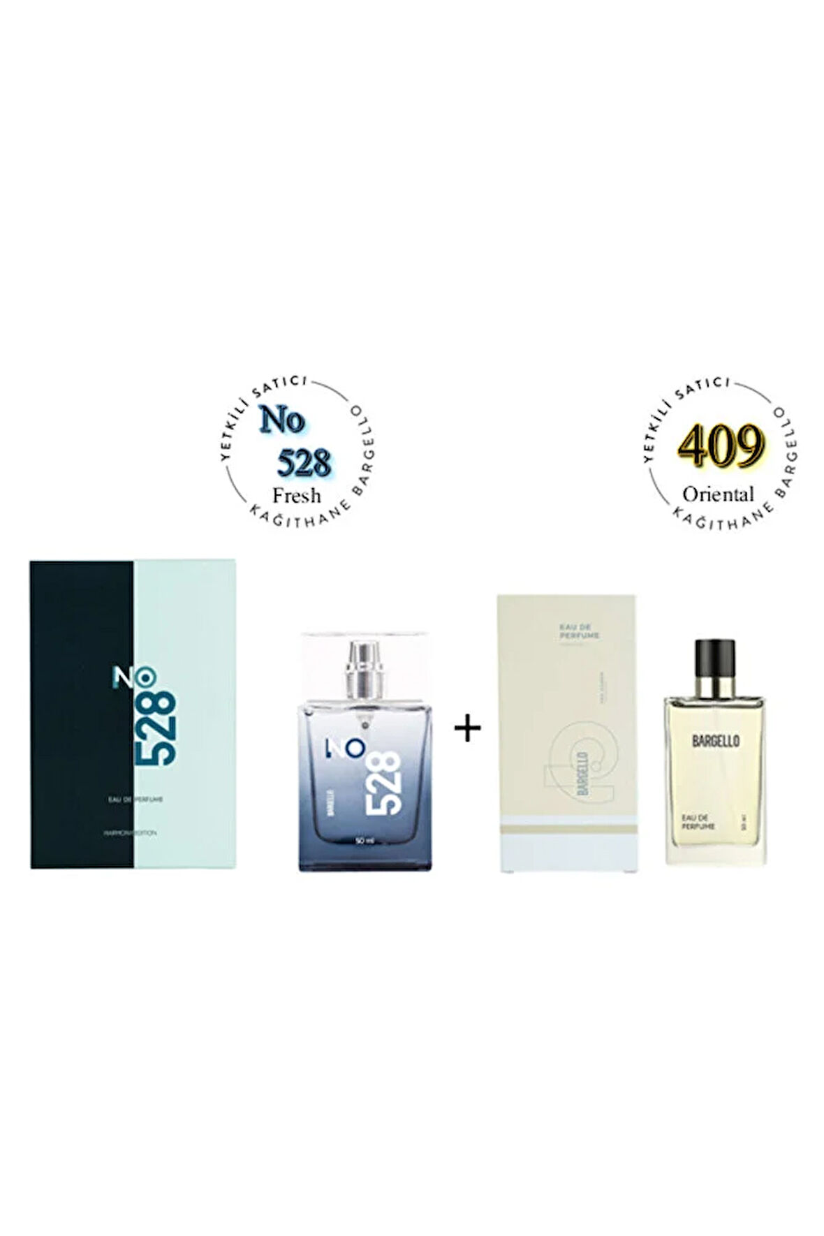 No: 528 + 409 Erkek / Kadın Parfüm Edp 50 ml Fresh / Oriental - Mnms50no528409