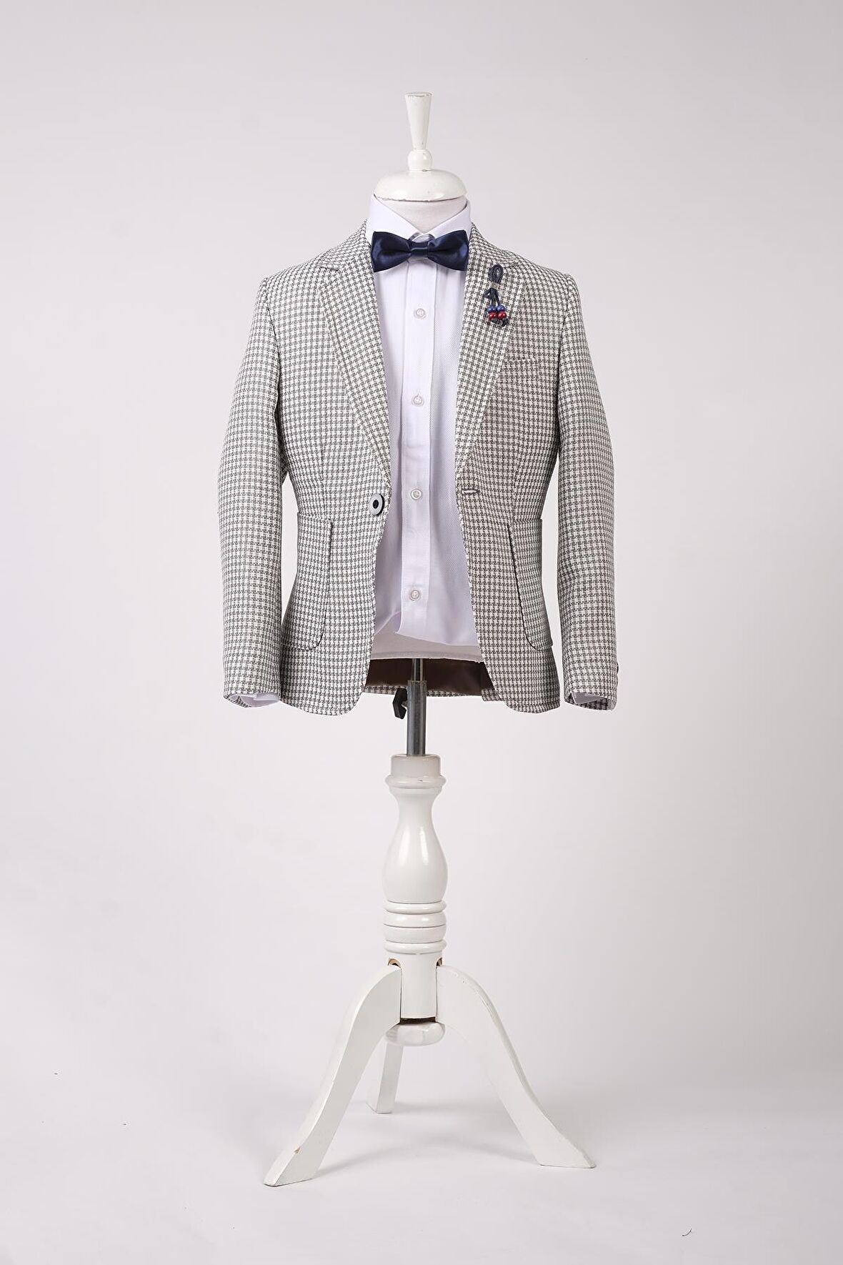 Doctor Junior Erkek Çocuk Slim Fit Tek Düğme Ceket