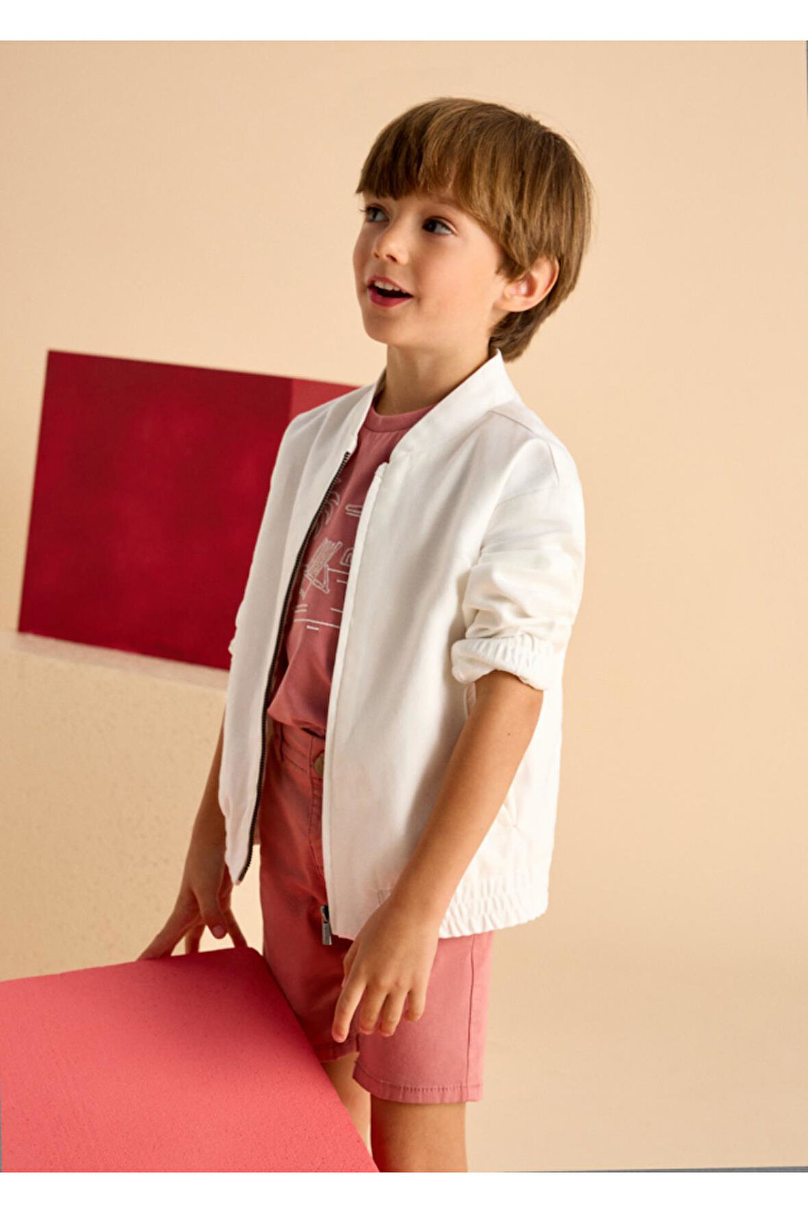 Mayoral Erkek Çocuk Spor Keten Ceket_mnvs3420