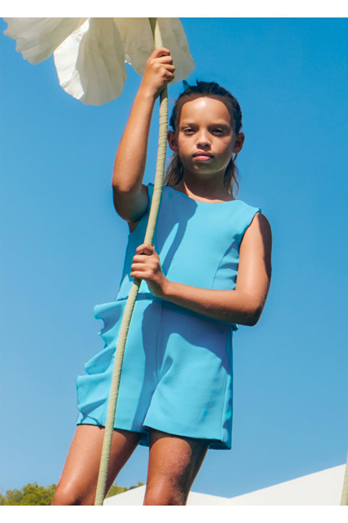 Mayoral Abel&Lula Krep Kız Çocuk Şortlu Takım_mnvs5232