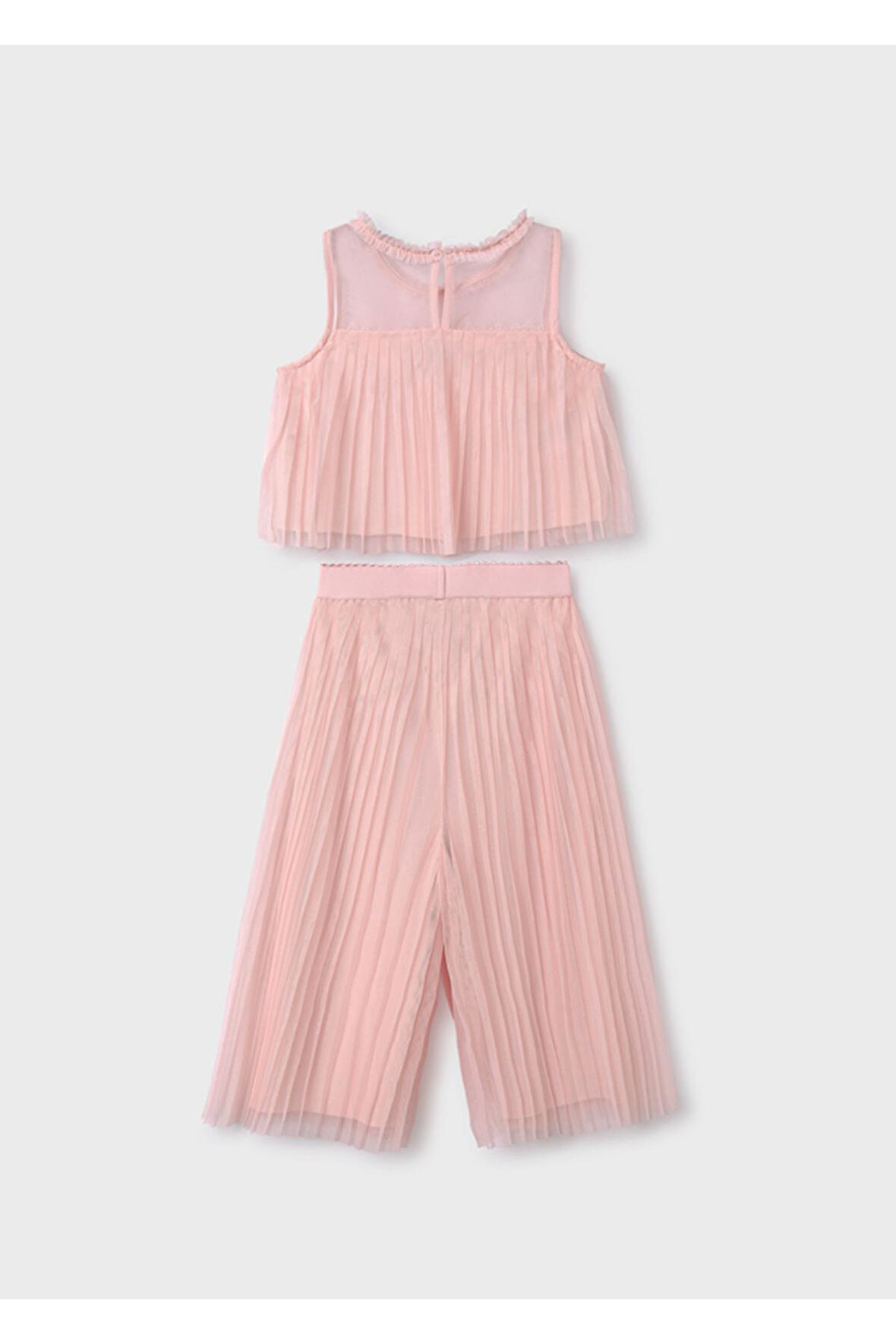 Mayoral Abel&Lula Piliseli Tül Pantolonlu Kız Çocuk Takım