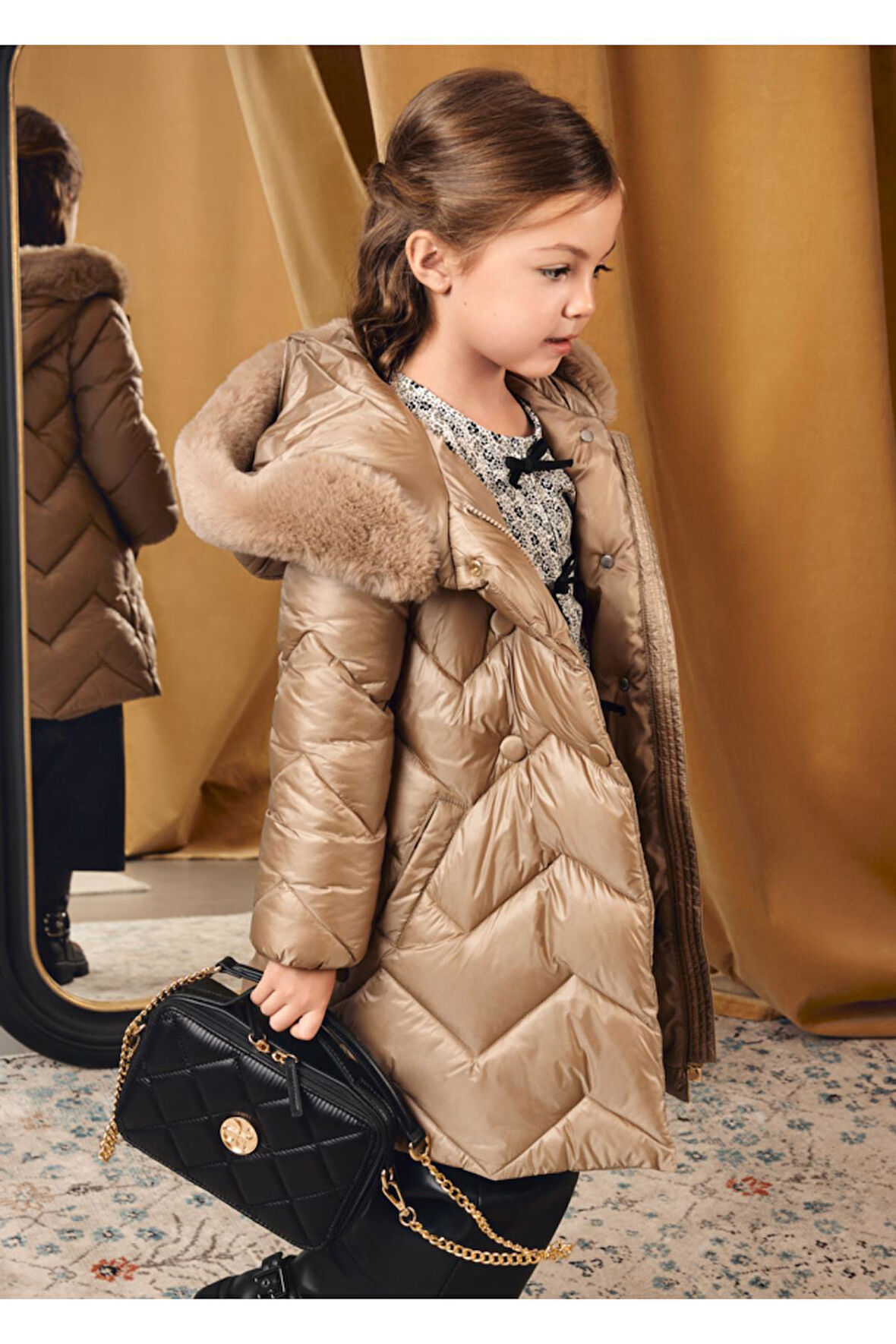 Mayoral Abel&Lula Şık Tasarımlı Kız Çocuk Mont_mnvs5847