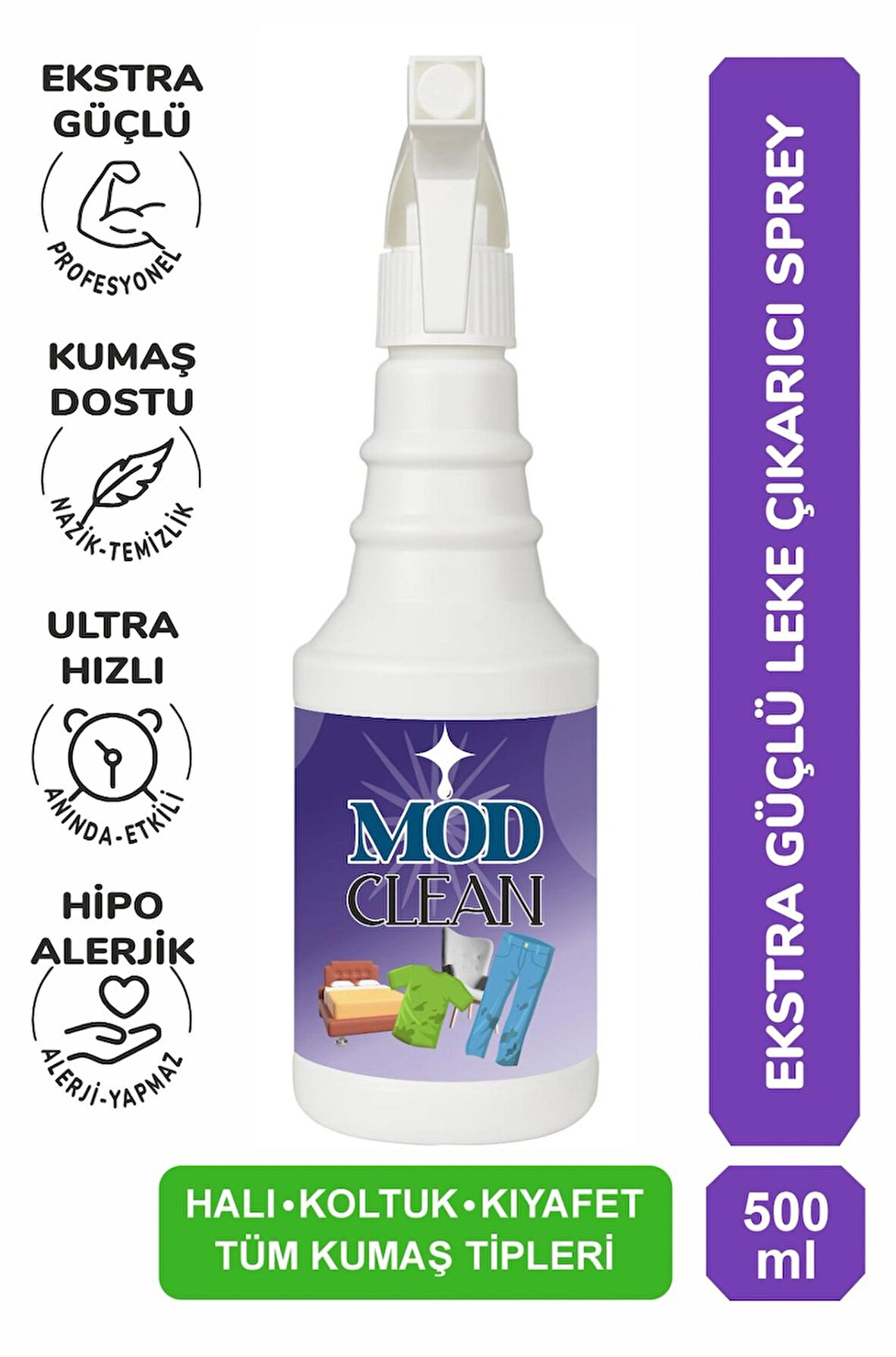 Mod Clean Leke Çıkarıcı Sprey Temizliğin Yeni Modası