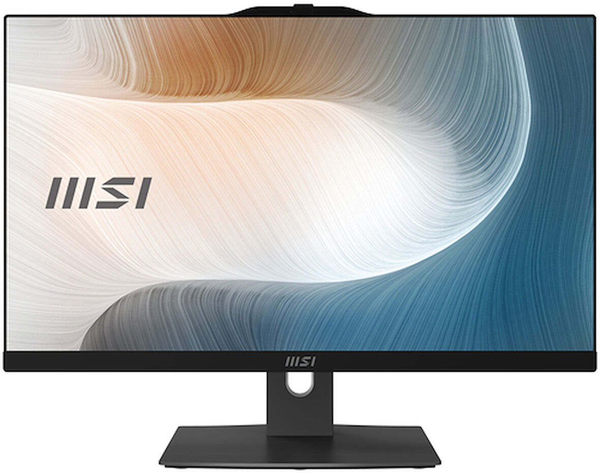 MSI MODERN AM242P 1M-1223EU 23.8 FHD 16:9 (1920X1080) I5-120U 8GB DDR5 512GB SSD W11PRO SIYAH AIO PC