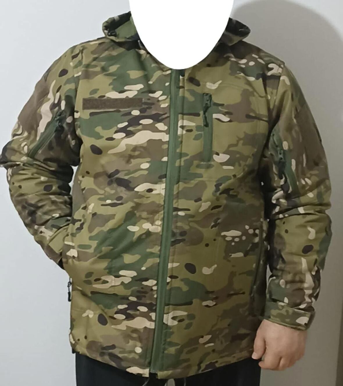 Softshell Mont Multicam Askeri Kamuflaj Desen