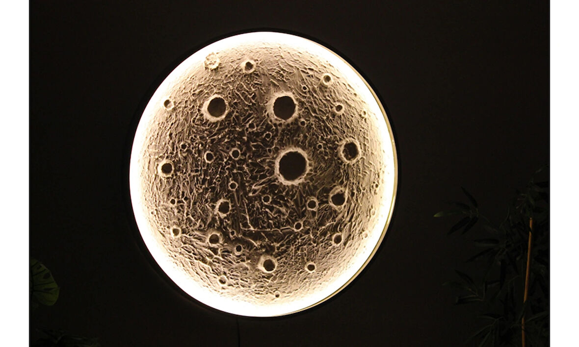 Moon Ledli Duvar Dekoru