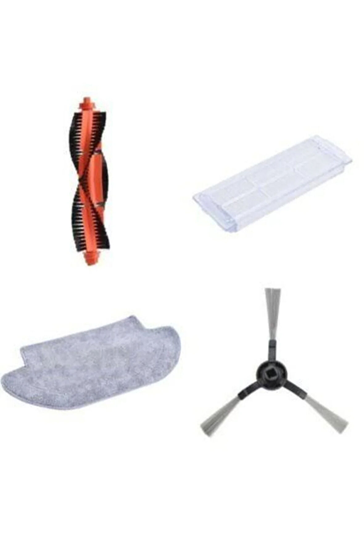 Mi Robot Vacuum Mop P - Stytj02ym Uyumlu Yedek Hepa Filtre Ve Fırça