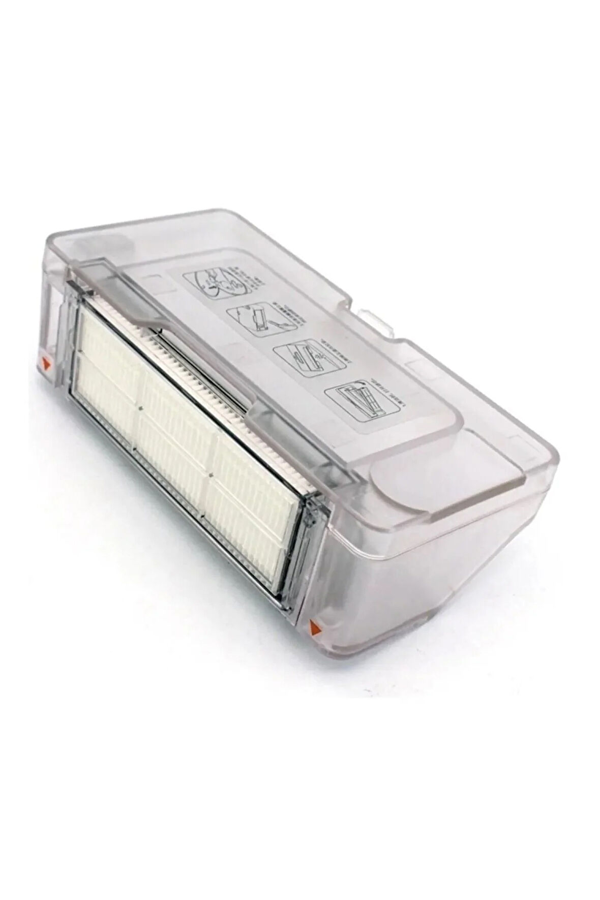 Mi Robot Süpürge Xiaomi Mop Pro - Viomi V2 - V3 Uyumlu Toz Haznesi