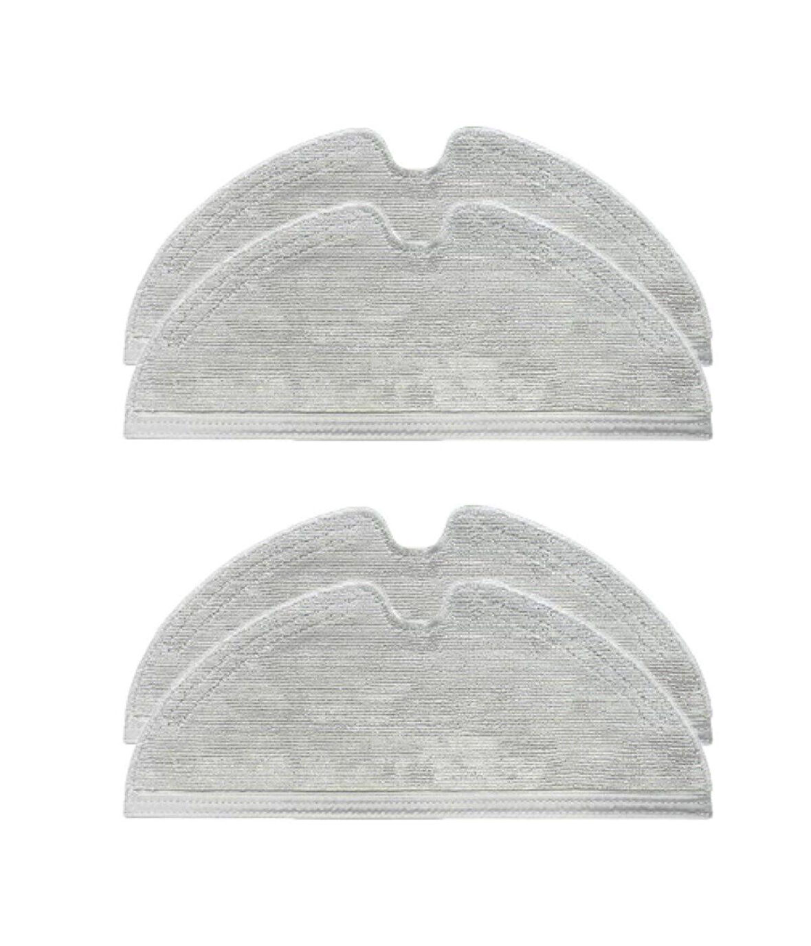 Xiaomi Vacuum Mop 2 Pro+(Kameralı) Uyumlu Yüksek Kaliteli 4 Adet Mop-Tam Yüzey Mikrofiber ve Kalın