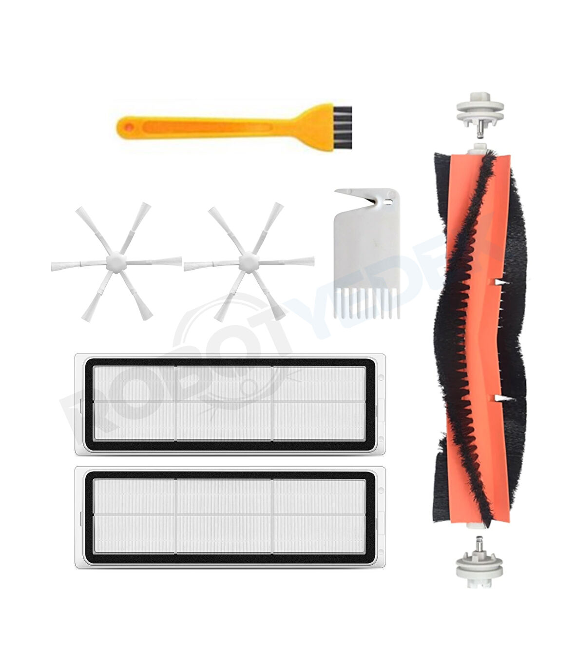 Xiaomi Vacuum Mop 2 Uyumlu Yedek Mopsuz Fırça Hepa Filtre Seti-7 Parça