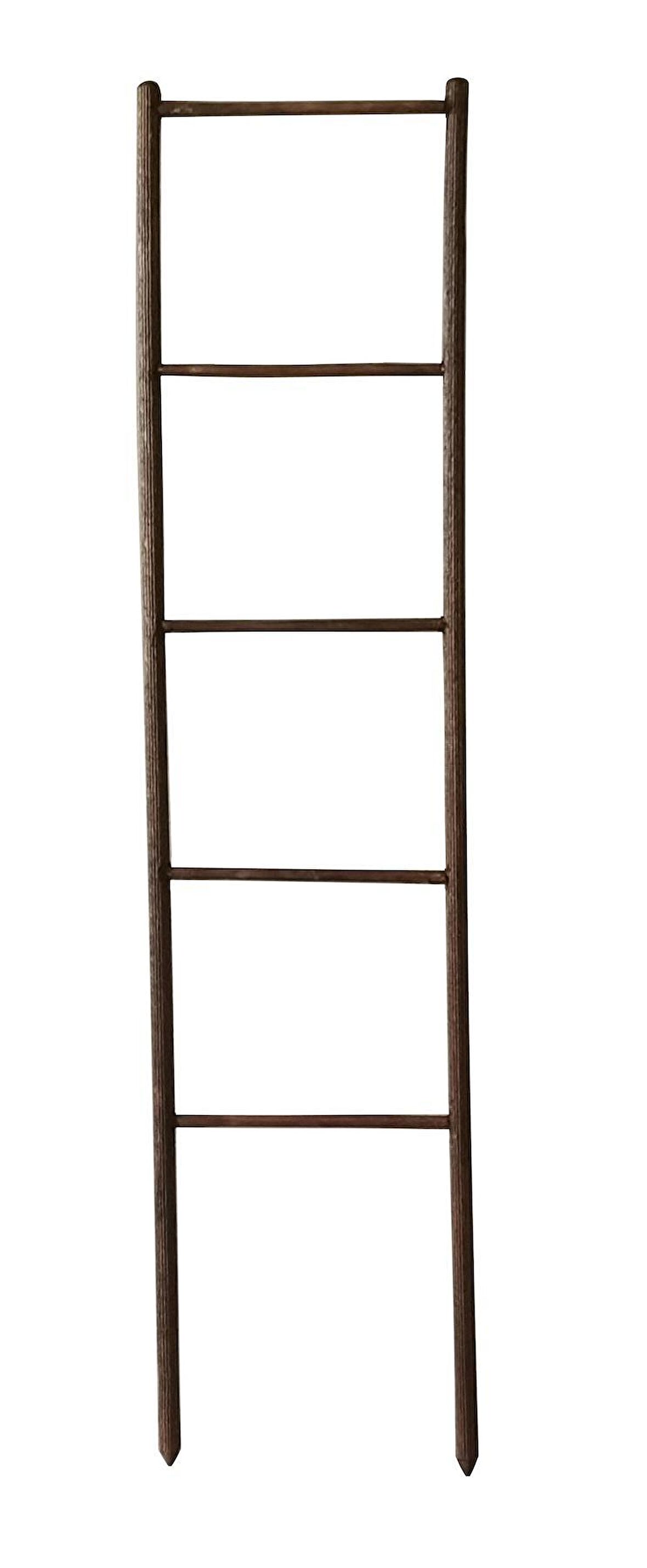 Akat Cosy Saksı İçi Dekoratif Ahşap Bitki Destek Merdiveni (50 cm)