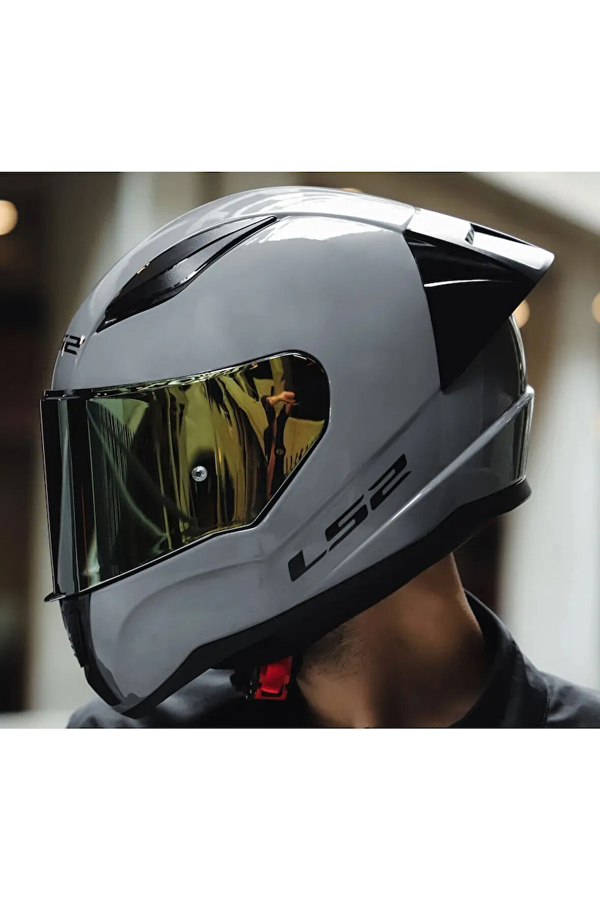 LS2 RAPID 2 RACE NARDO GRİ KASK