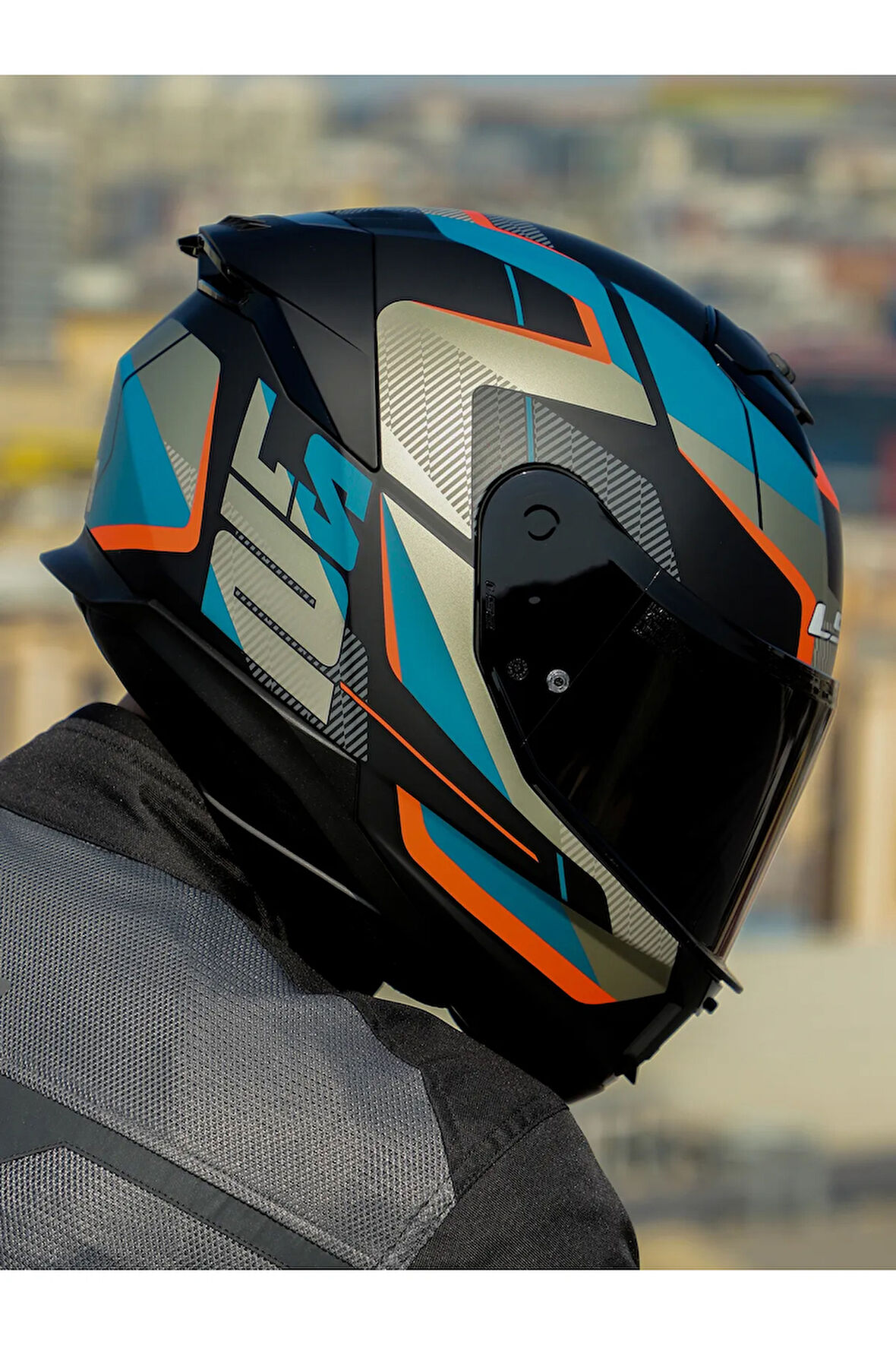 STREAM 2 ROAD MAT SİYAH-GRİ-MAVİ-KIRMIZI KASK