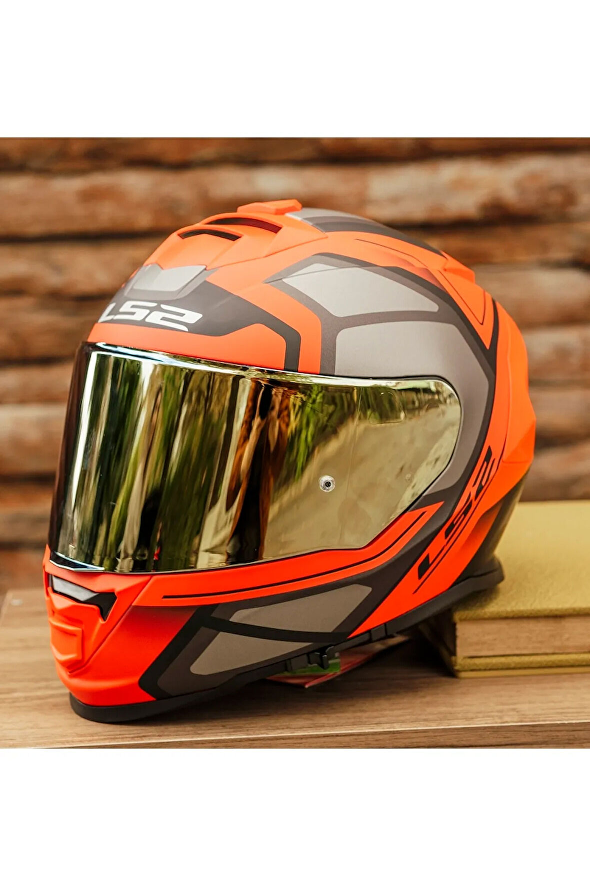 Storm Faster Mat Kırmızı tıtanıum Kask