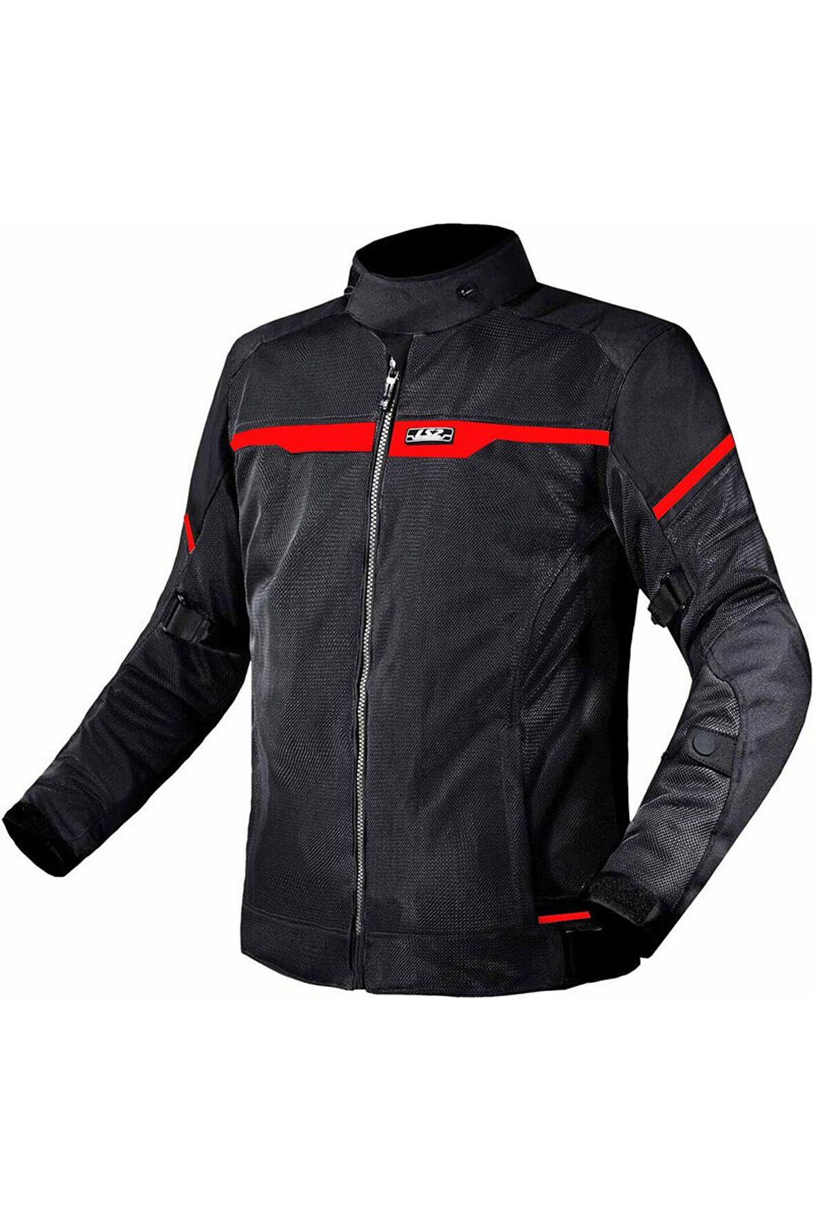LS2 RIVA MONT SİYAH-KIRMIZI