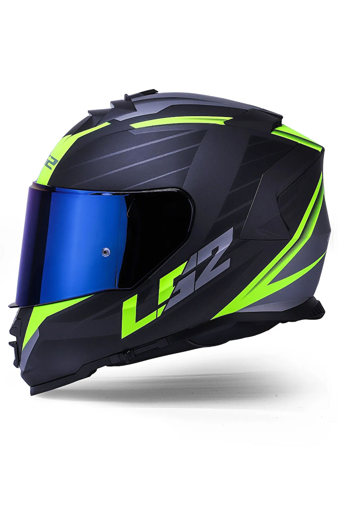 Storm 2 Nerve Mat Siyah-neon Sarı Kask