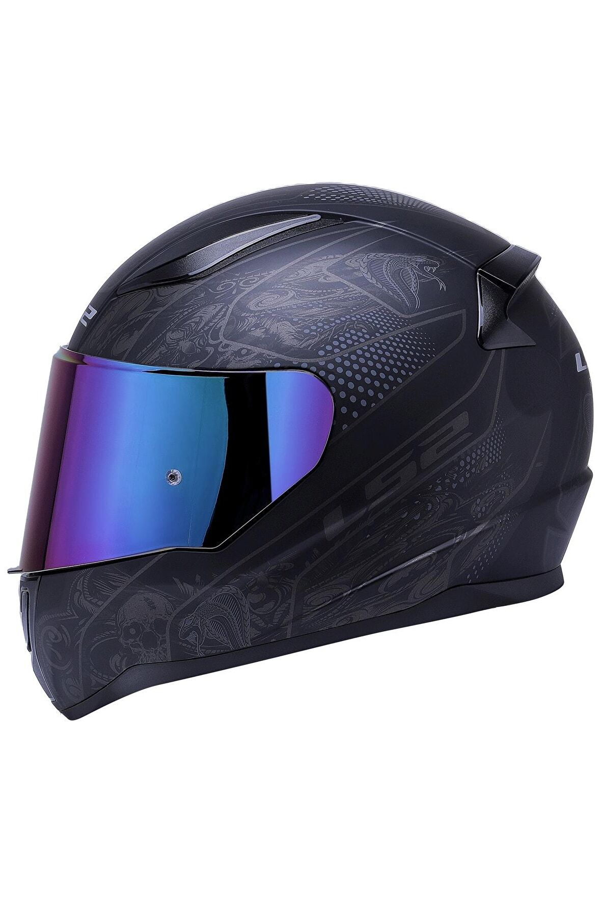 Rapıd Crypt Mat Siyah Kask