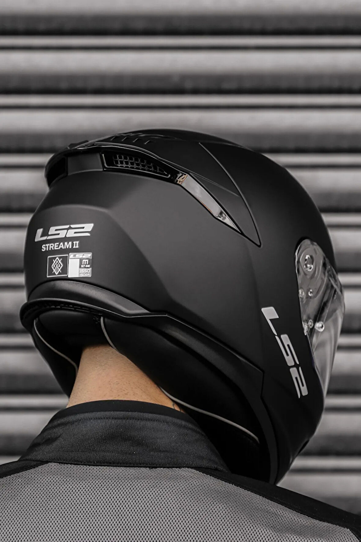 STREAM 2 MAT SİYAH KASK