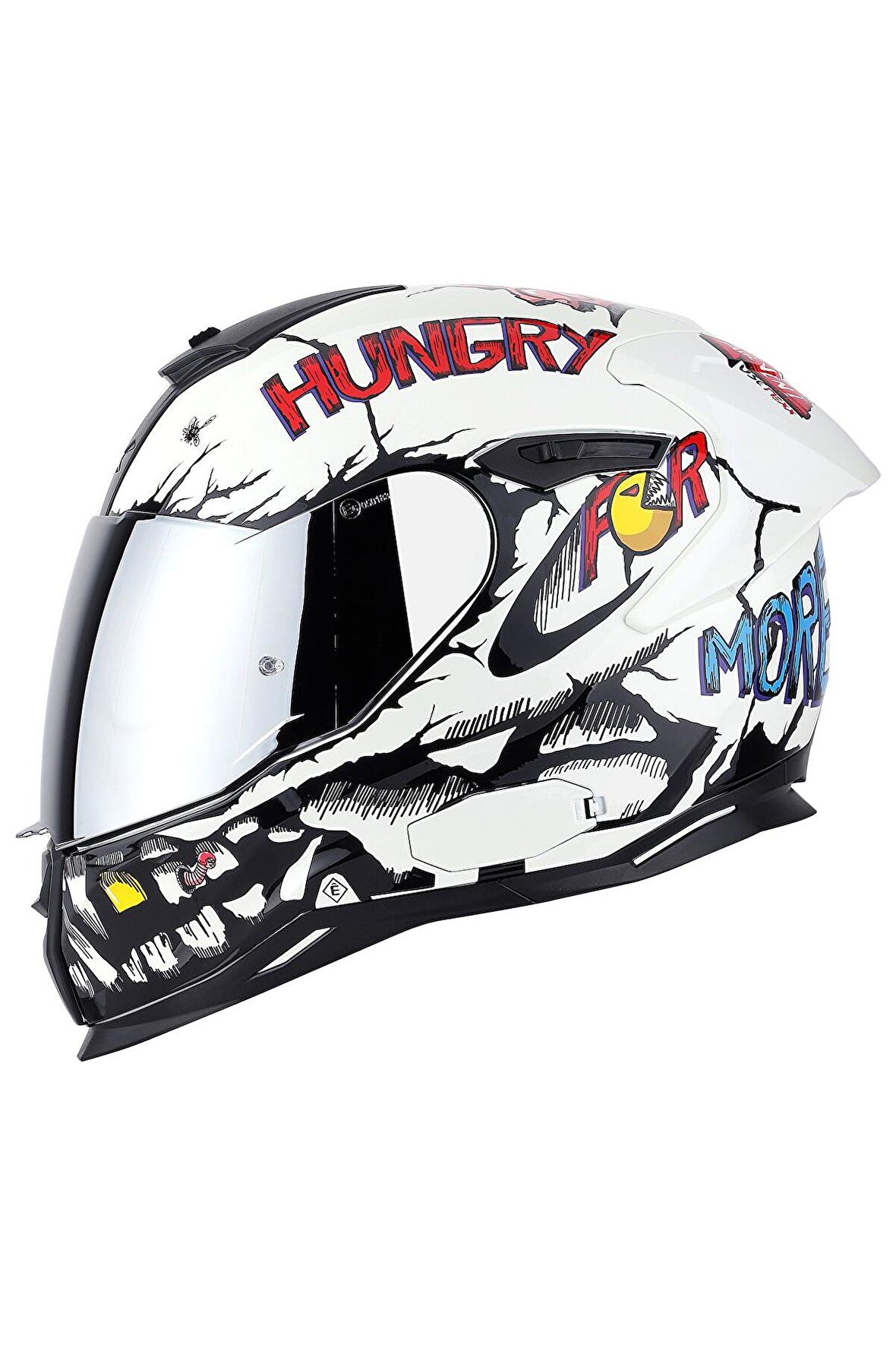 NEXX SX.100R HUNGRY MILES BEYAZ KASK