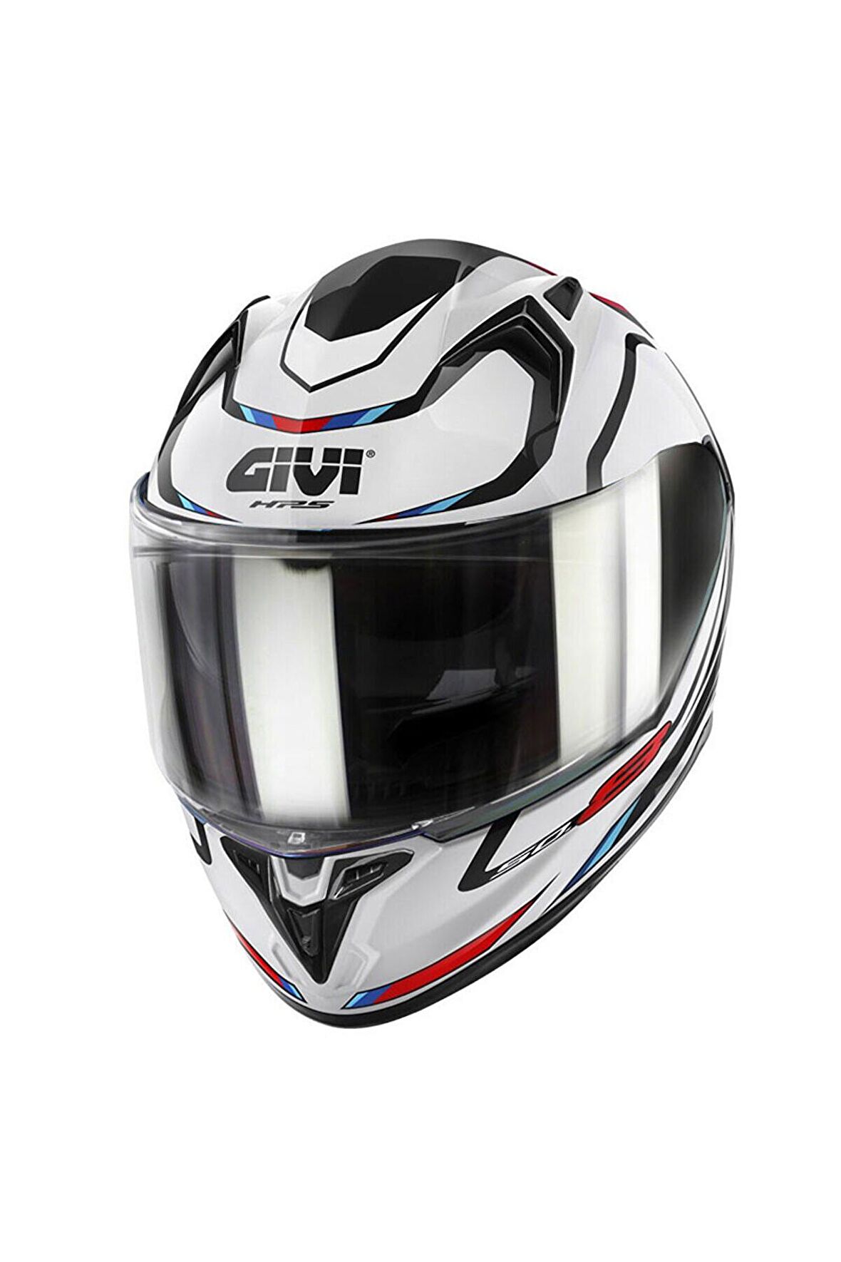 GIVI 50.8 MACH1 BEYAZ-SİYAH-KIRMIZI KASK