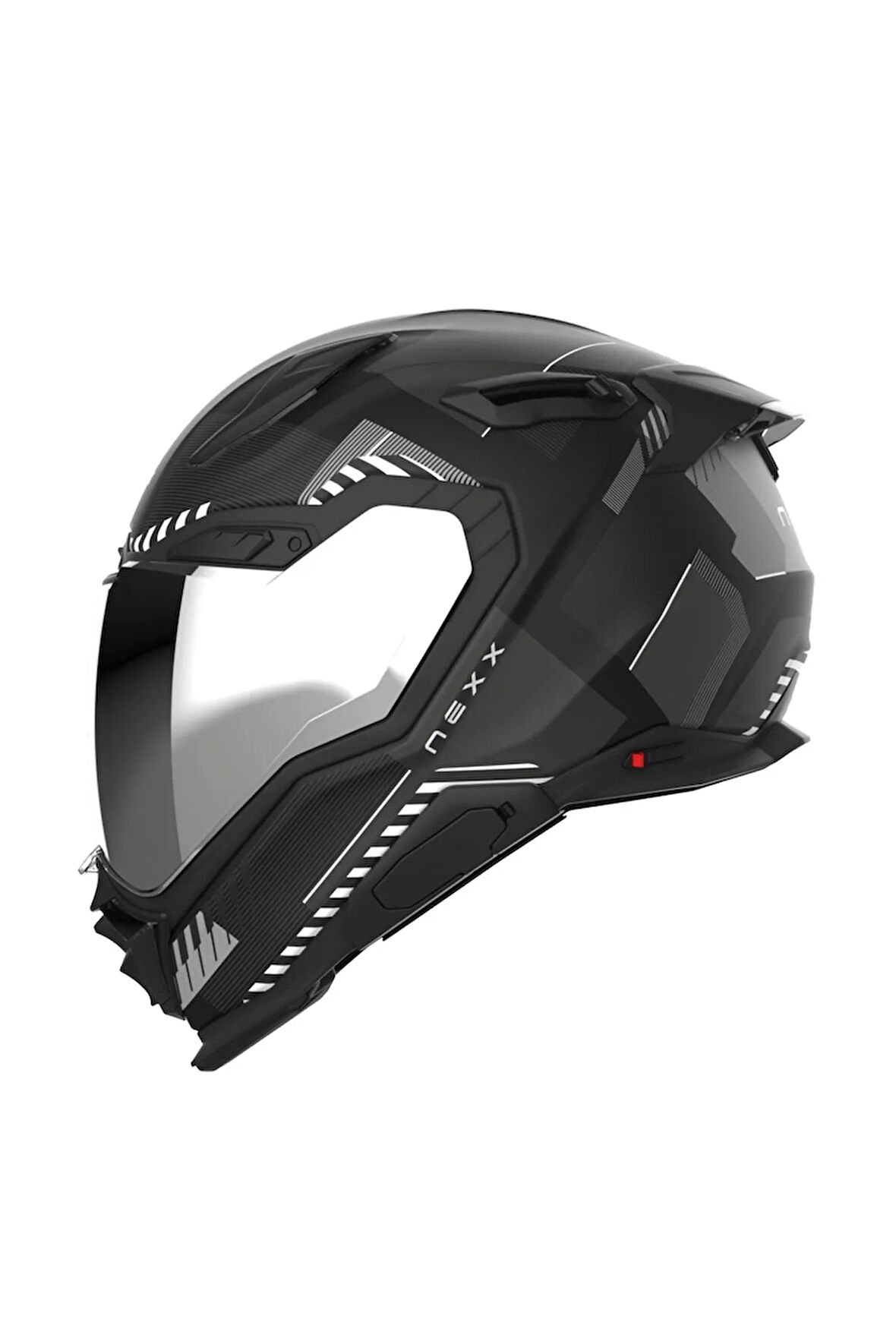 X.wst 3 Fluence Mat Siyah-gri Kask