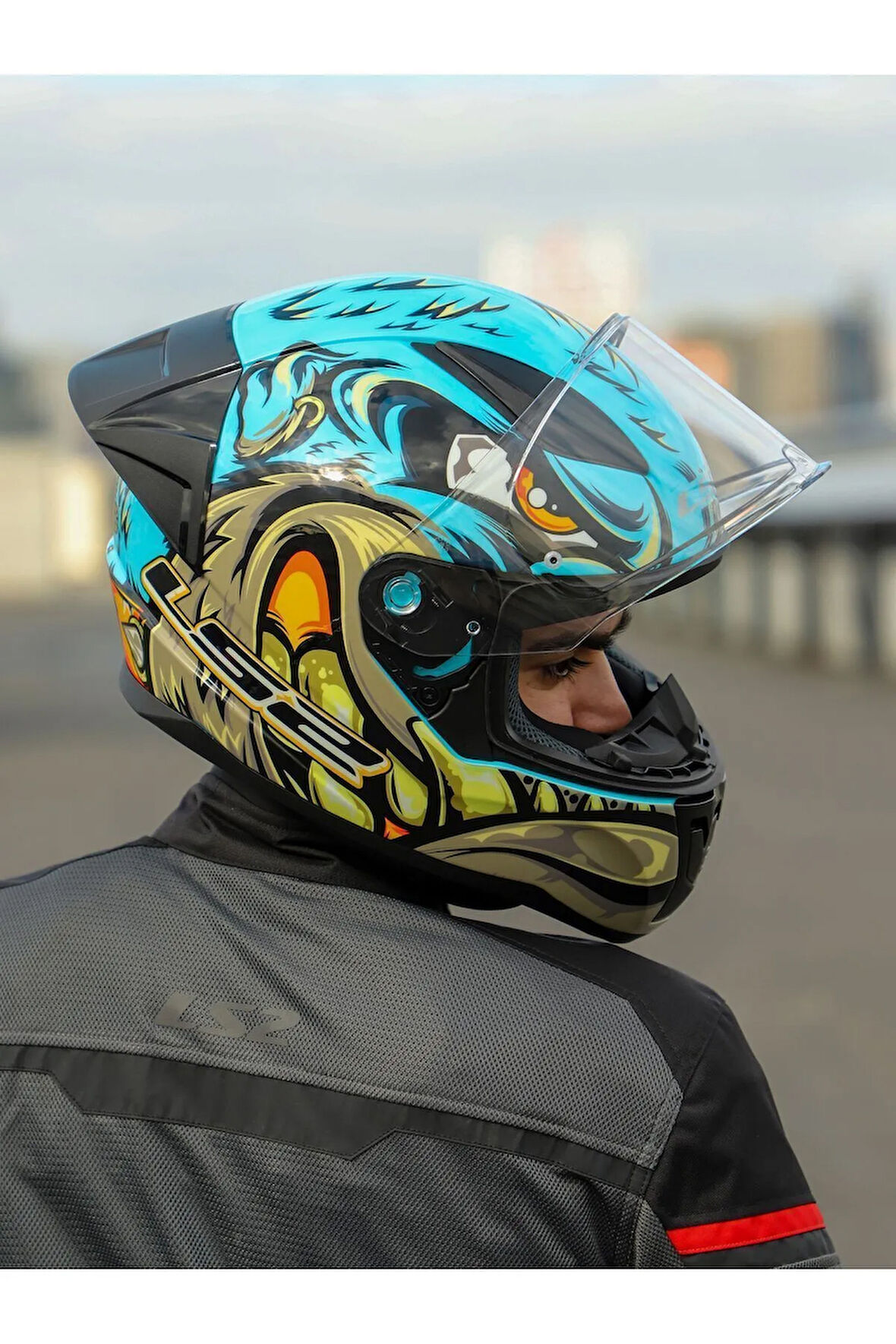 RAPID 2 RACE NEO MAVİ-MOR KASK