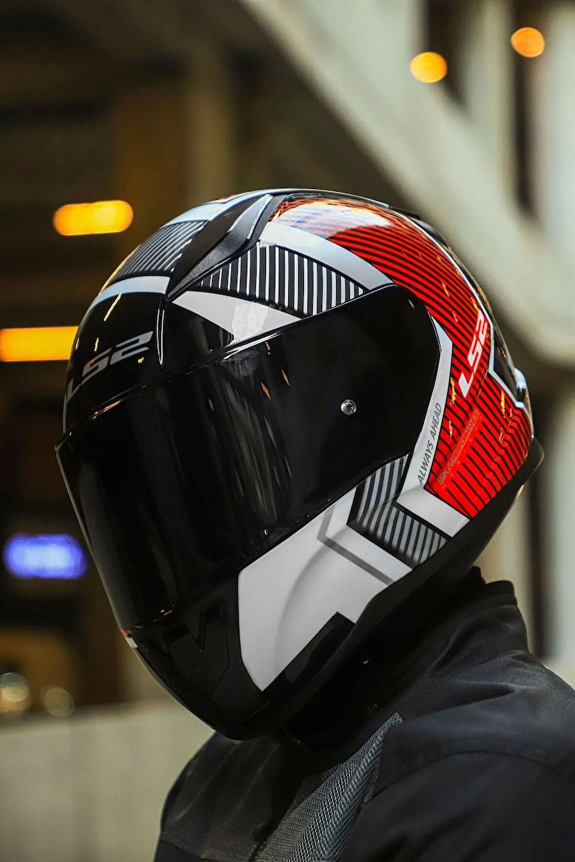 RAPID 2 EXTRA BEYAZ KIRMIZI KASK