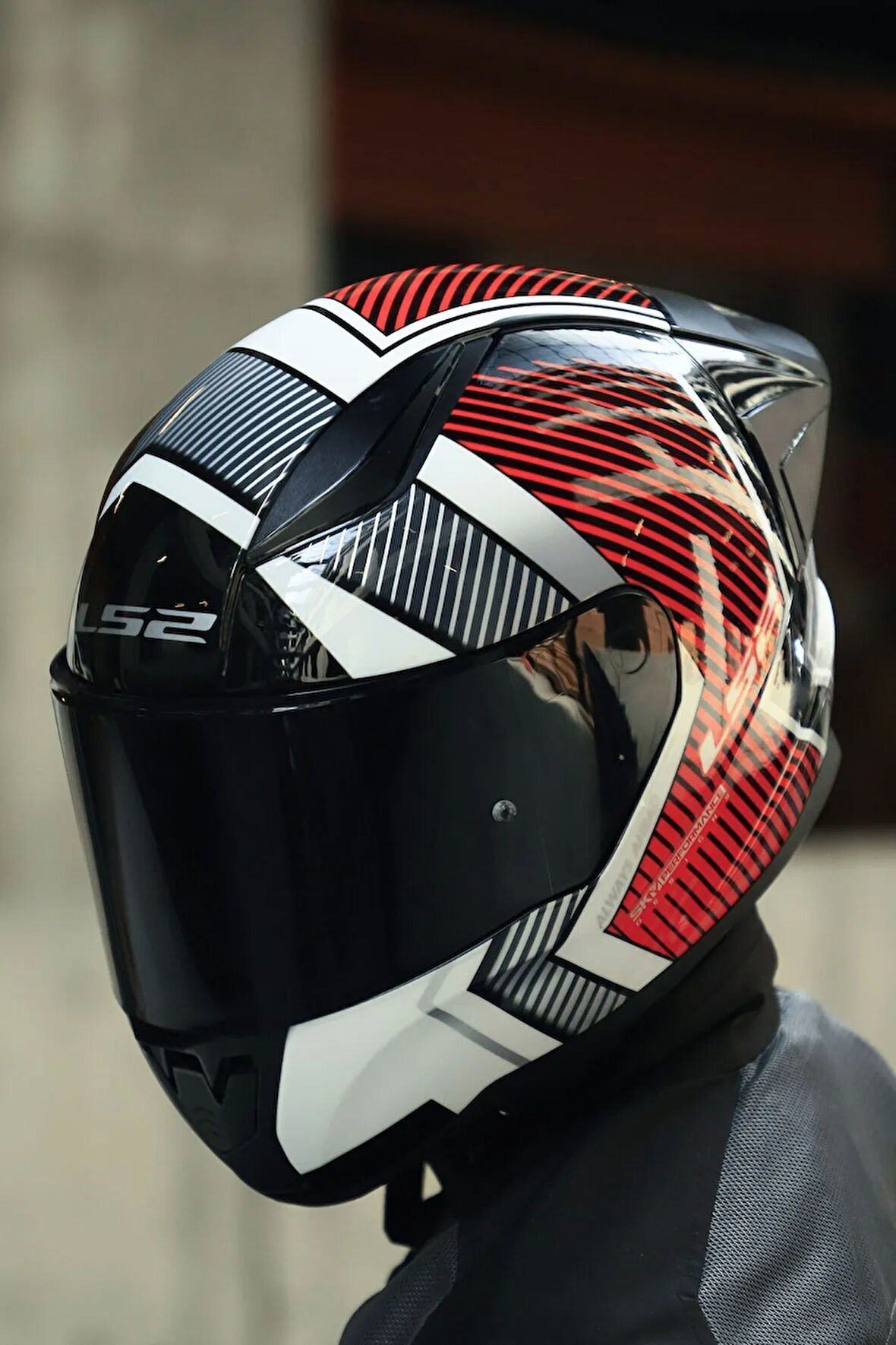 RAPID 2 Race EXTRA BEYAZ-KIRMIZI KASK